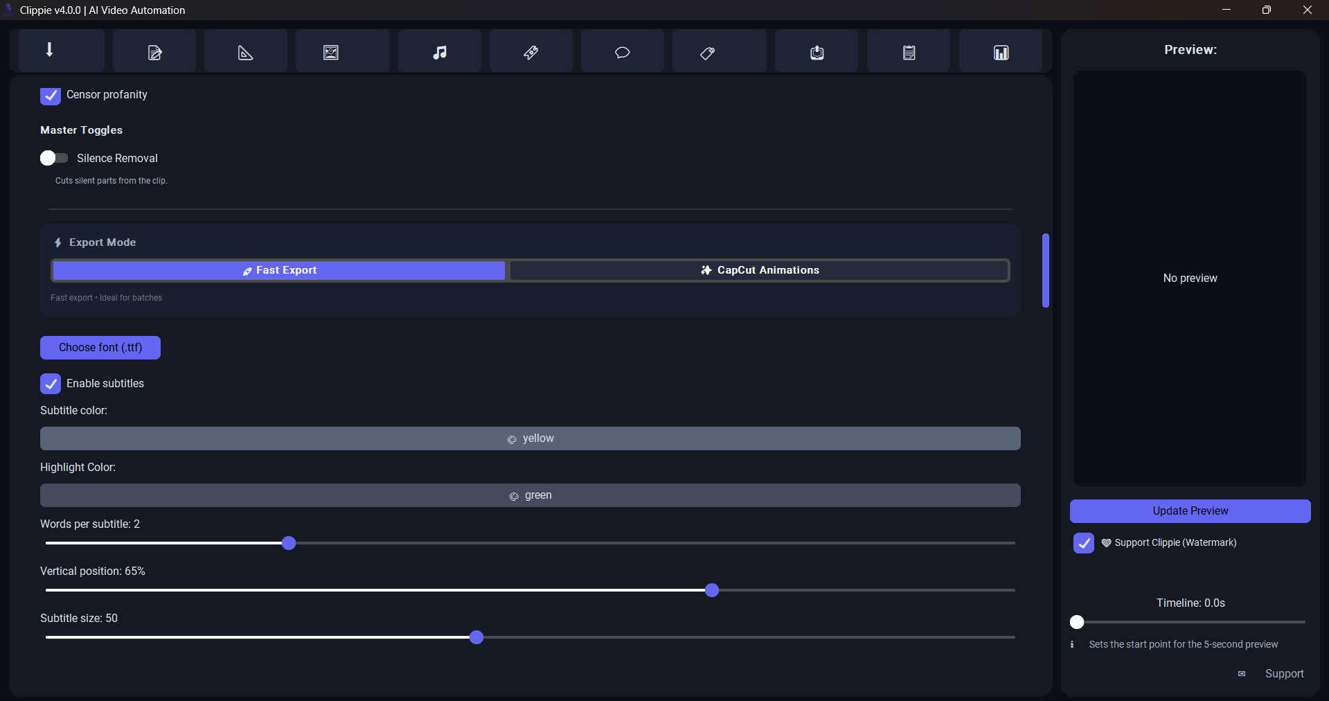 Clippie – AI Short-Form Video Generator — gallery image showcasing project implementation 3