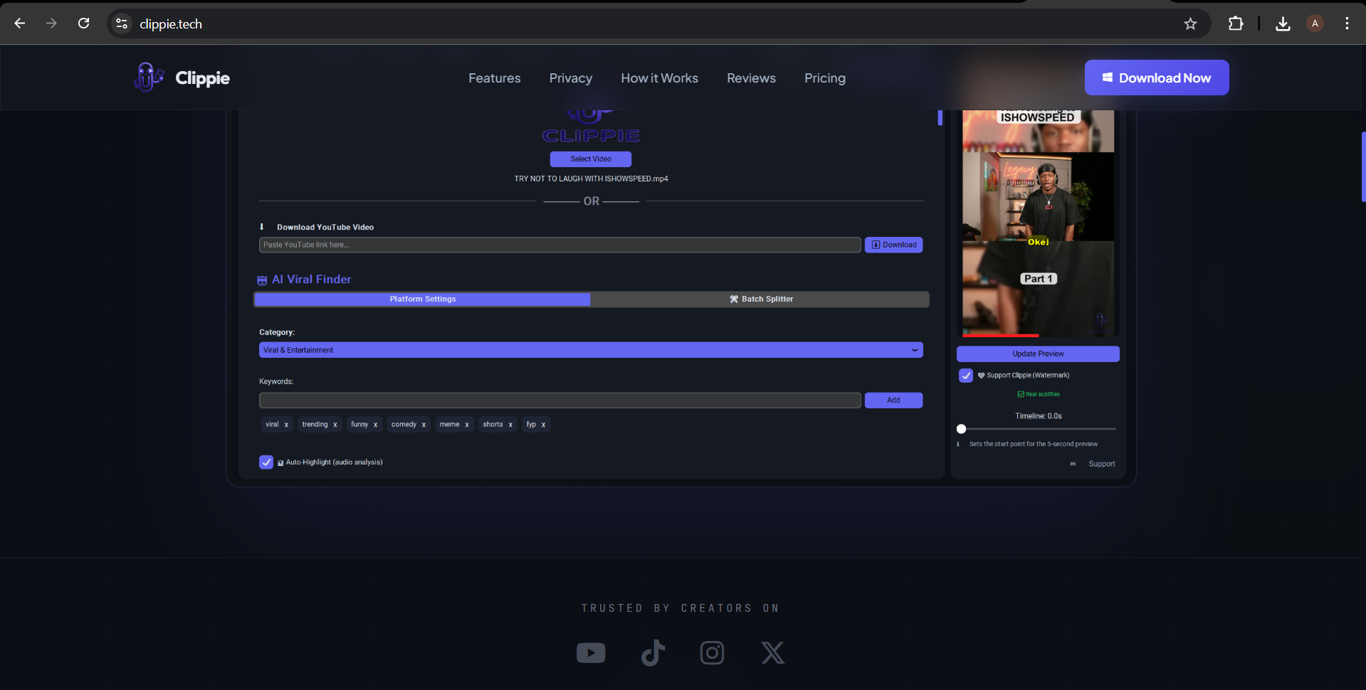 Clippie – Product Landing Page — gallery image showcasing project implementation 3