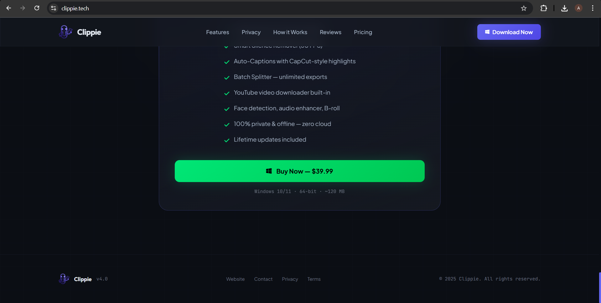Clippie – Product Landing Page — gallery image showcasing project implementation 8